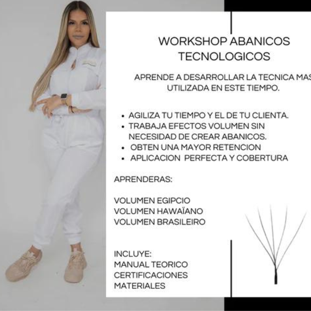 Workshop Abanicos tecnológicos